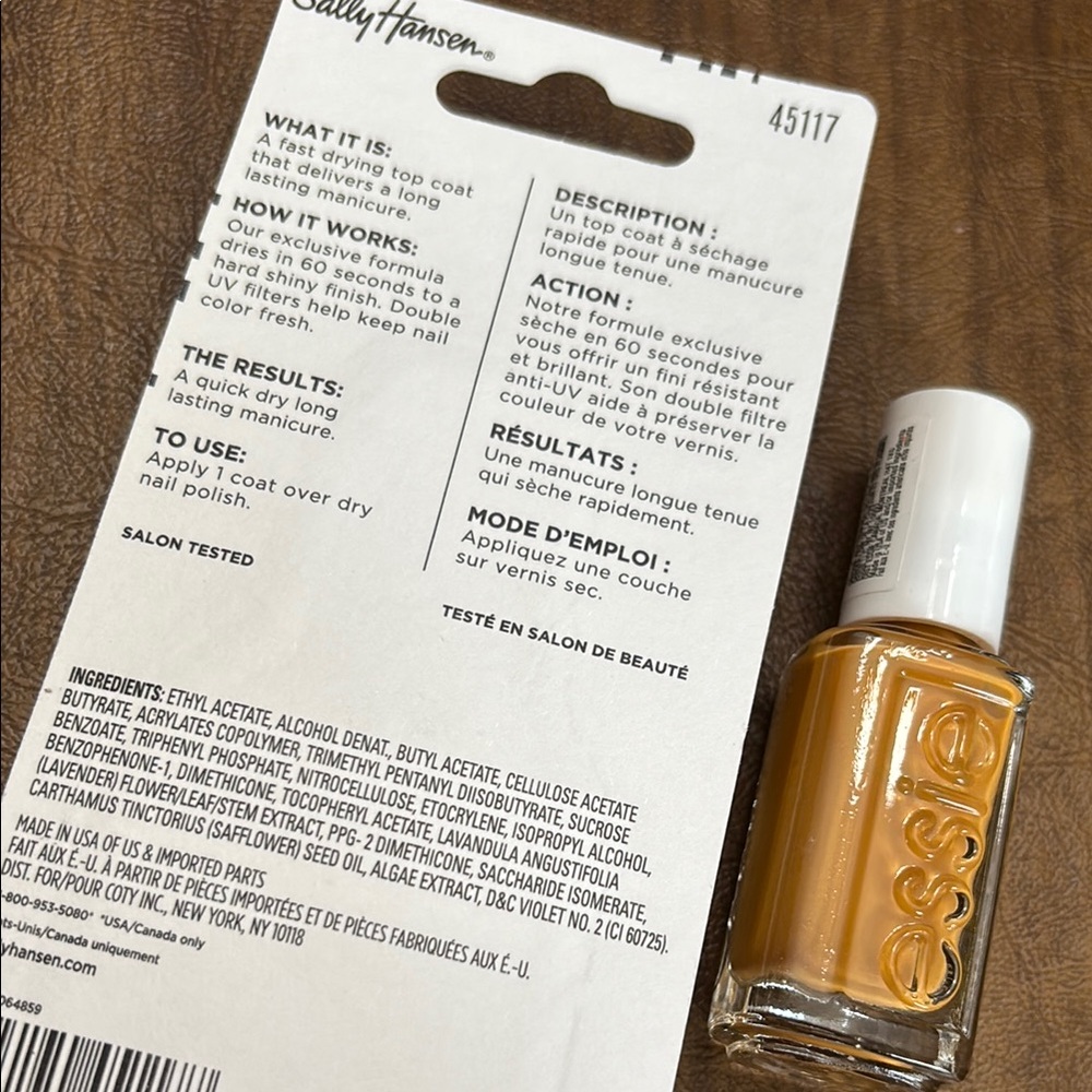 Sally Hansen and Essie Nail Polish Set - Picture 2 of 3